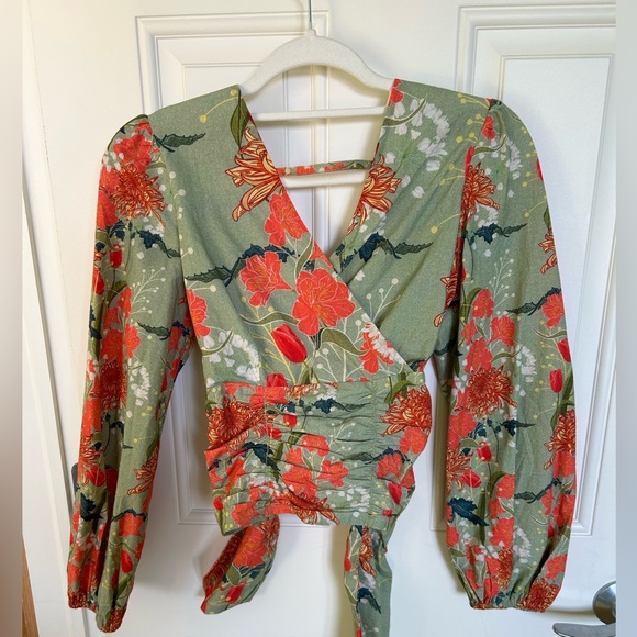 Anthropologie: Conditions Apply - Tie-Back Blouse - Picture 3 of 3